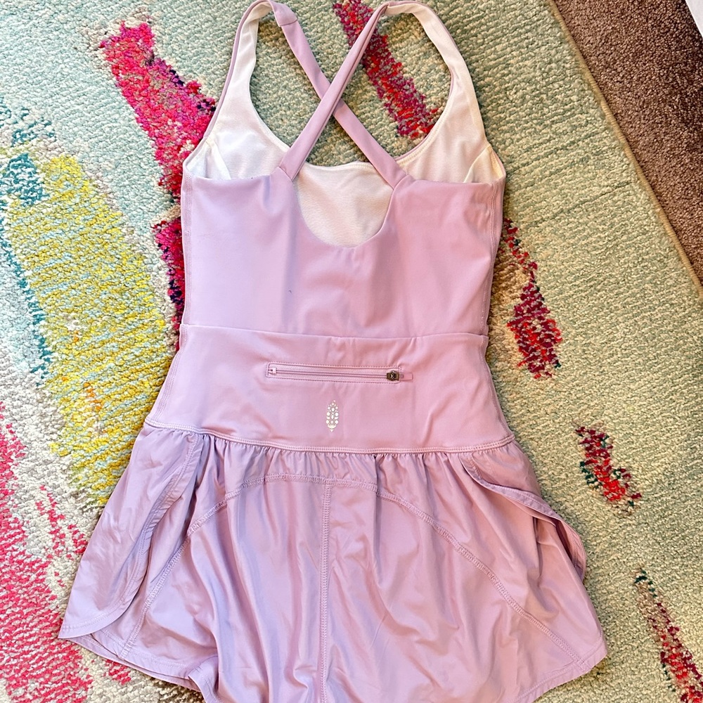 Lavender Righteous Runsie FPMOVEMENT Romper